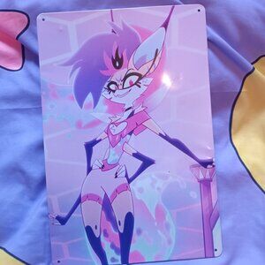 Helluva Boss Bee Metal Tin Sign